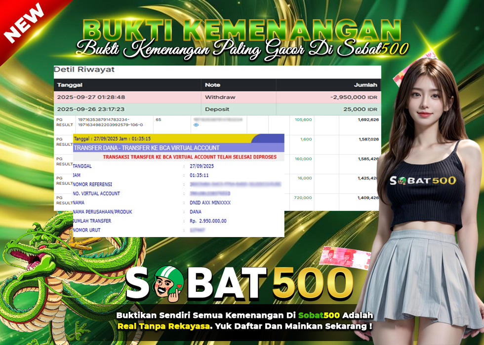 BUKTI JACKPOT SLOT MAHJONG WAYS TERPERCAYA DI INDONESIA TGL 27-09-2025