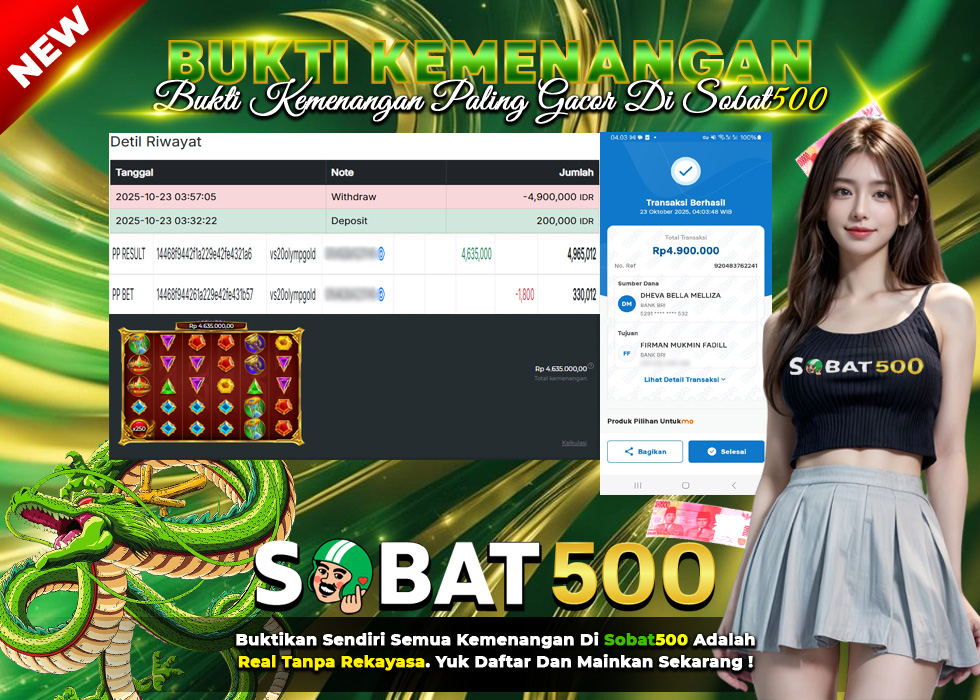 BUKTI JACKPOT SLOT GATES OF OLYMPUS SUPER SCATTER TERPERCAYA DI INDONESIA TGL 23-10-2025