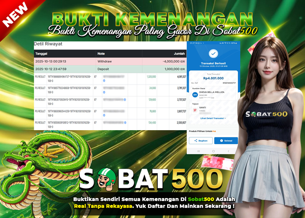 BUKTI JACKPOT SLOT TREASURES OF AZTEC TERPERCAYA DI INDONESIA TGL 13-10-2025