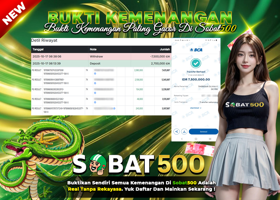 BUKTI JACKPOT SLOT MAHJONG WAYS TERPERCAYA DI INDONESIA TGL 17-10-2025