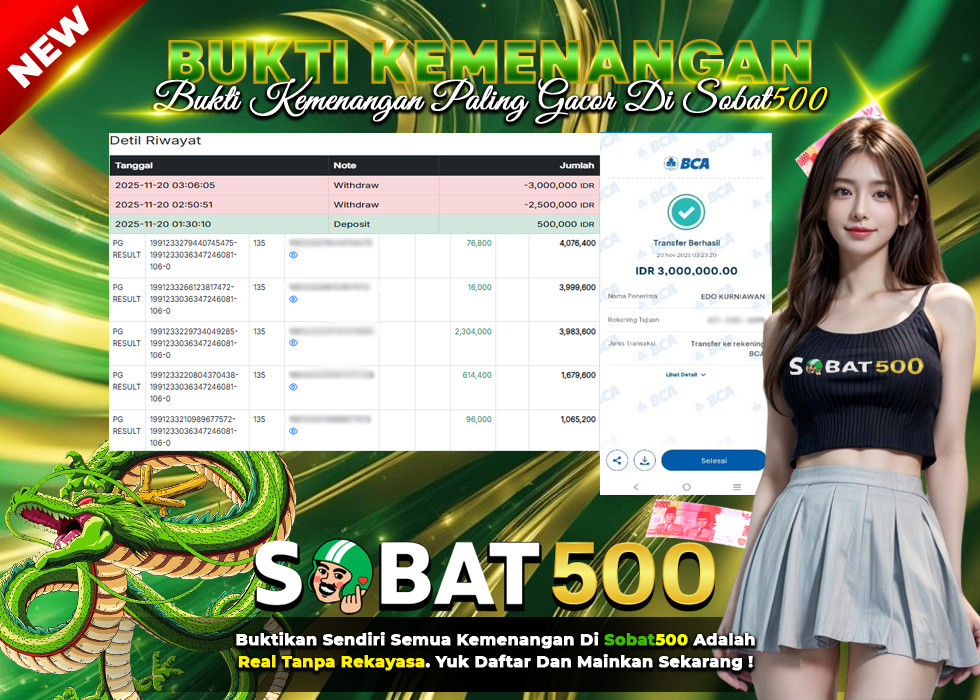 BUKTI JACKPOT SLOT WILD BOUNTY SHOWDOWN TERPERCAYA DI INDONESIA TGL 20-11-2025