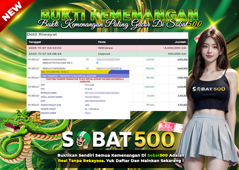 BUKTI JACKPOT SLOT MAHJONG WAYS 2 TERPERCAYA DI INDONESIA TGL 07-11-2025