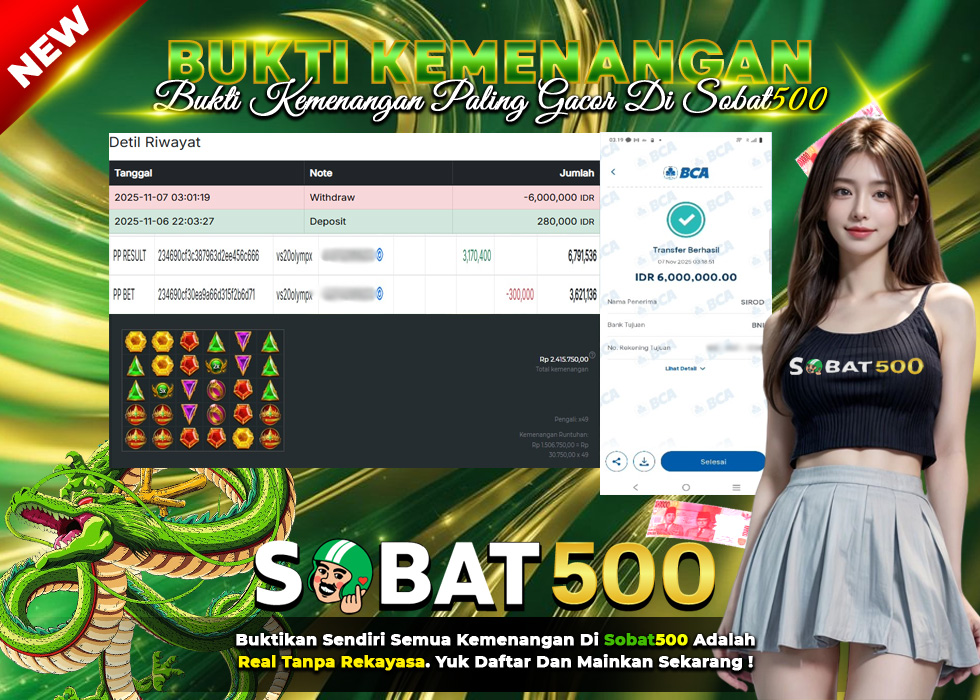 BUKTI JACKPOT SLOT GATES OF OLYMPUS 1000 TERPERCAYA DI INDONESIA TGL 07-11-2025