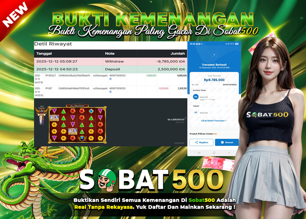BUKTI JACKPOT SLOT GATES OF OLYMPUS SUPER SCATER TERPERCAYA DI INDONESIA TGL 12-12-2025
