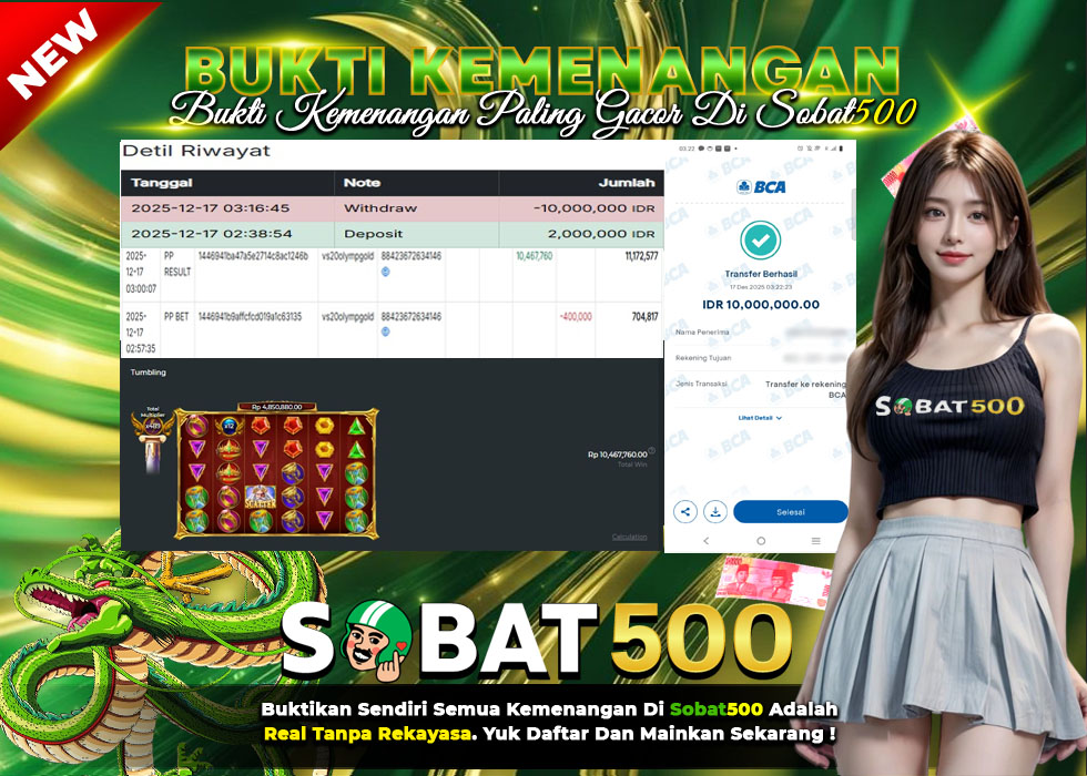 BUKTI JACKPOT SLOT GATES OF OLYMPUS SUPER SCATTER TERPERCAYA DI INDONESIA TGL 17-12-2025