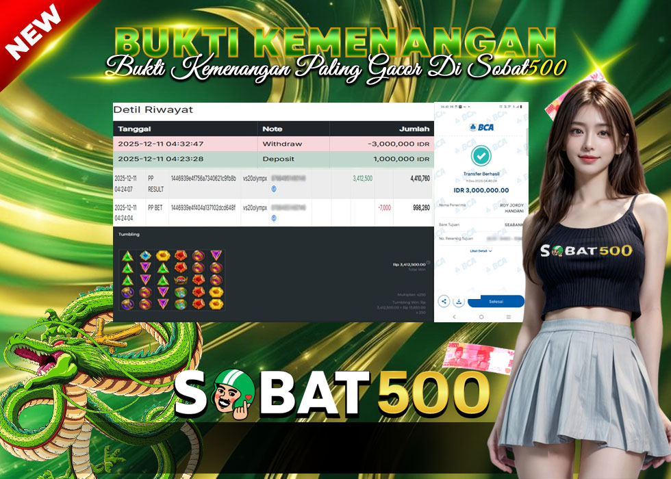 BUKTI JACKPOT SLOT GATES OF OLYMPUS TERPERCAYA DI INDONESIA TGL 11-12-2025