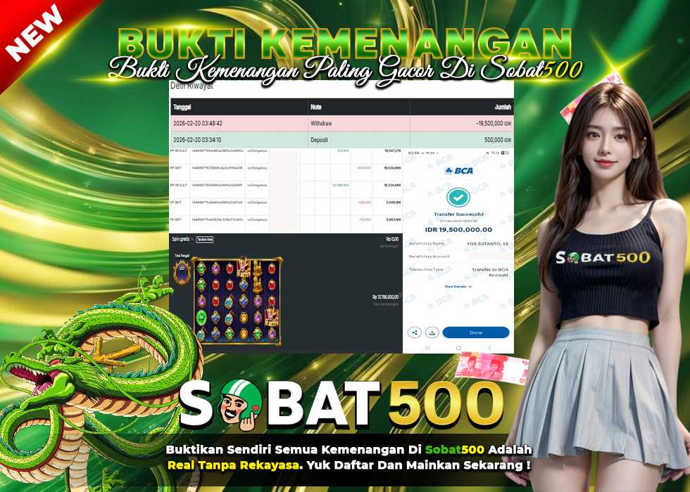 BUKTI JACKPOT SLOT GATES OF GATOT KACA SUPER SCATTER  TERPERCAYA DI INDONESIA TGL 20-02-2026