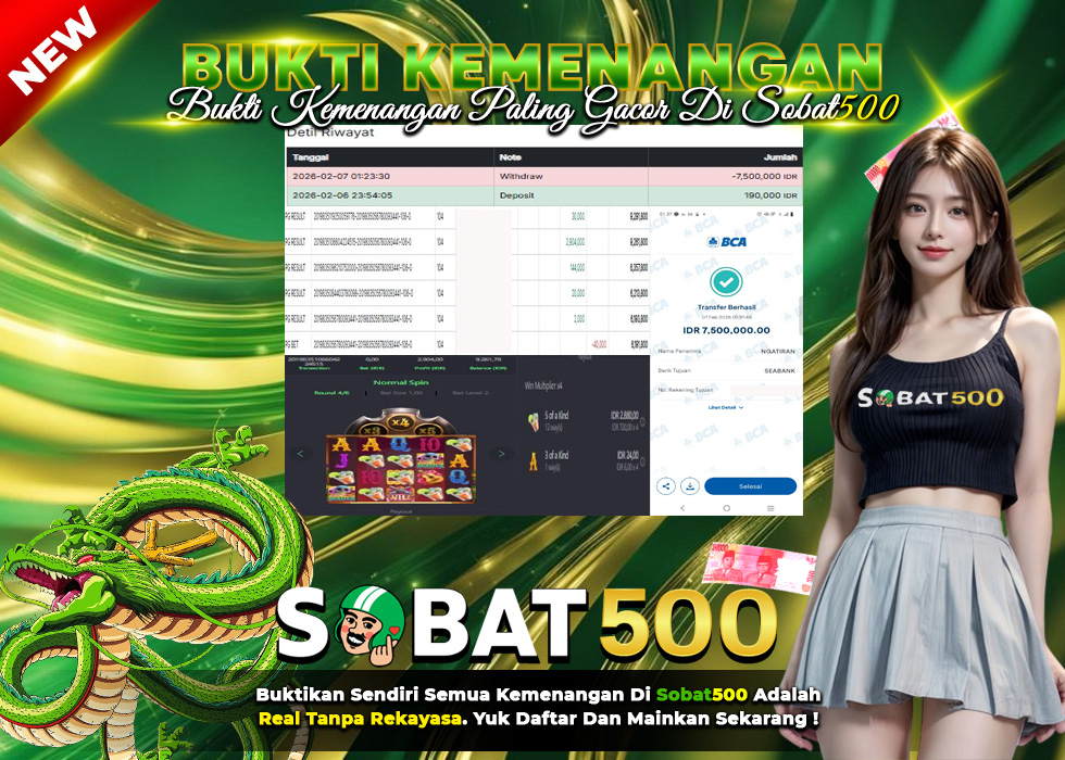 BUKTI JACKPOT SLOT WILD BANDITO TERPERCAYA DI INDONESIA TGL 07-02-2026