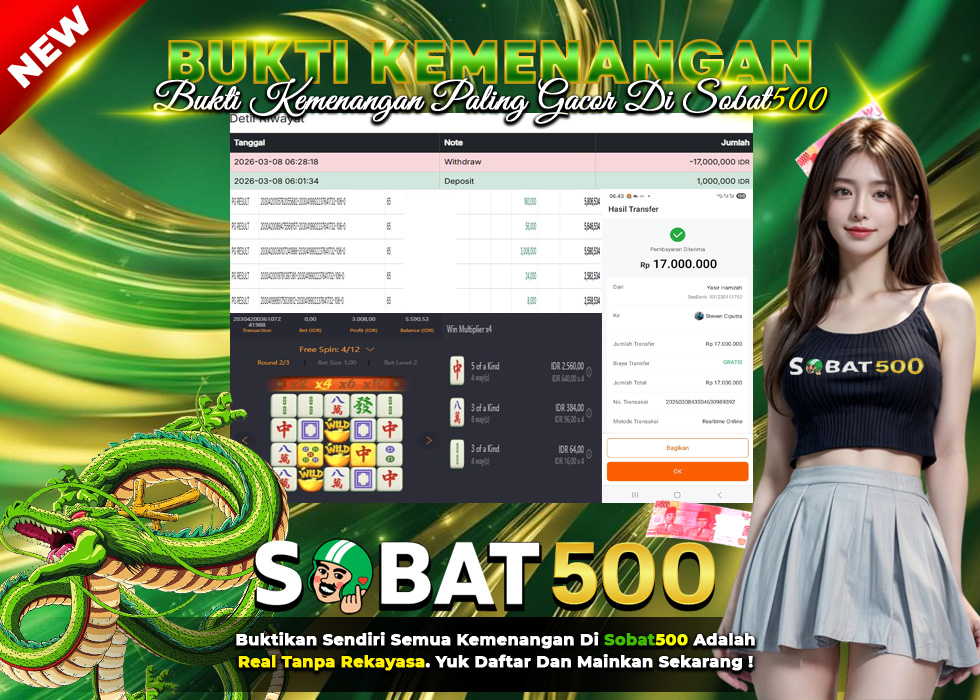 BUKTI JACKPOT SLOT MAHJONG WAYS TERPERCAYA DI INDONESIA TGL 08-03-2026