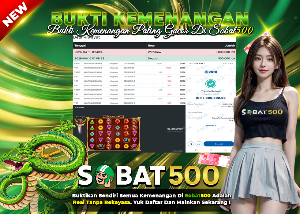 BUKTI JACKPOT SLOT GATES OF OLYMPUS SUPER SCATTER TERPERCAYA DI INDONESIA TGL 10-04-2026