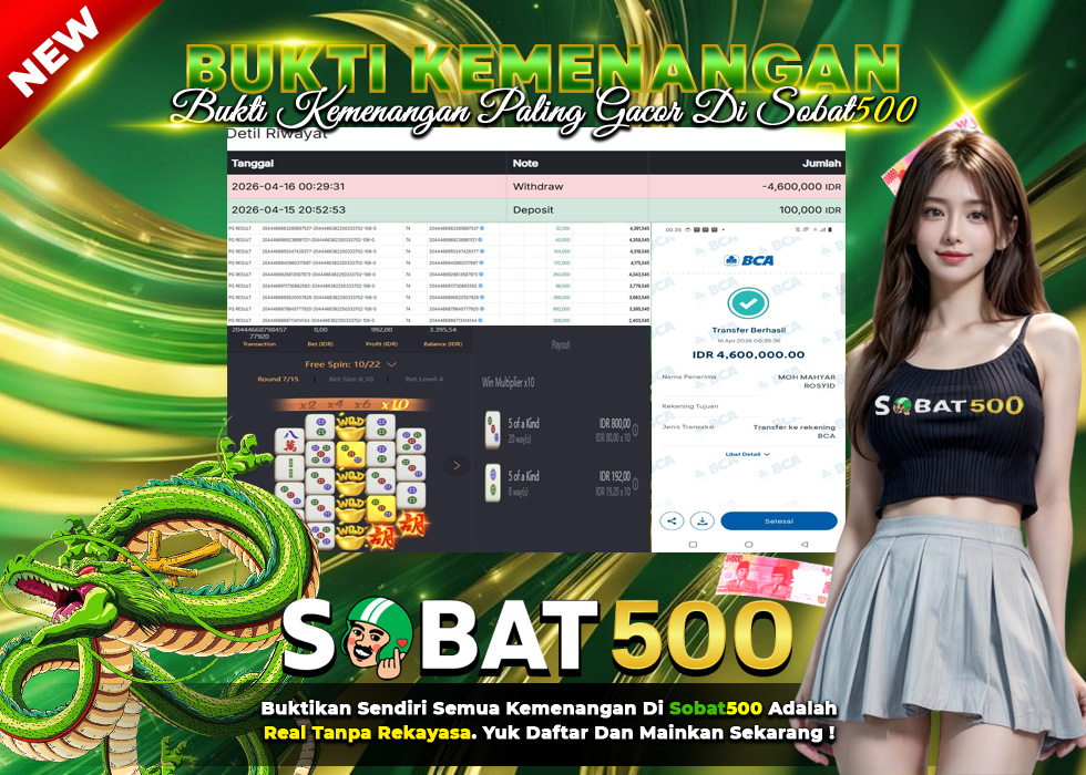 BUKTI JACKPOT SLOT MAHJONG WAYS 2 TERPERCAYA DI INDONESIA TGL 16-04-2026
