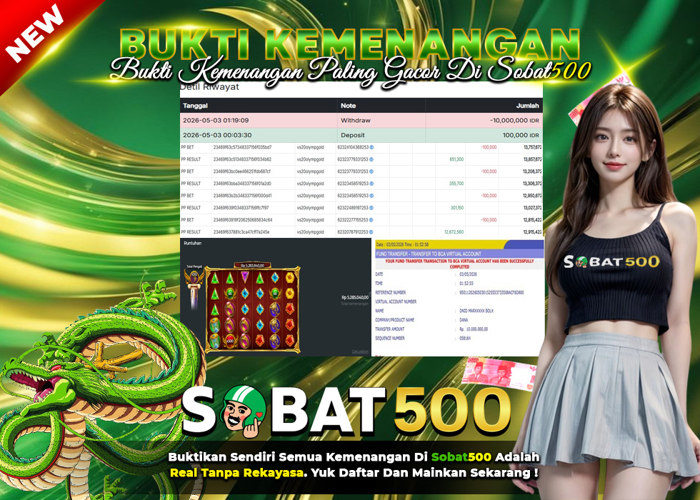 BUKTI JACKPOT SLOT GATES OF OLYMPUS SUPER SCATTER TERPERCAYA DI INDONESIA TGL 03 -05-2026