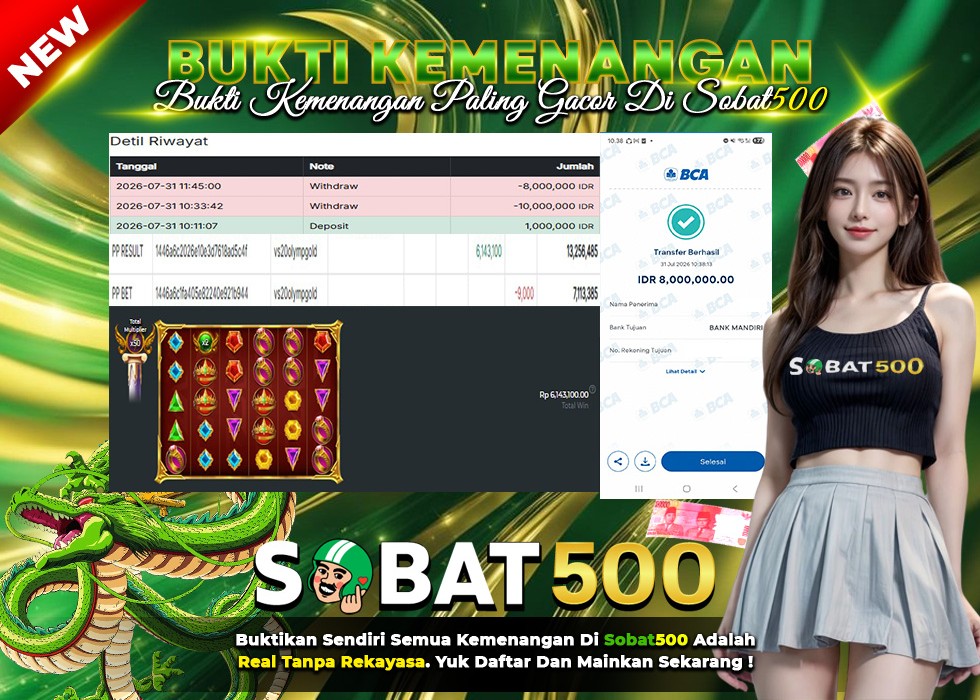 BUKTI JACKPOT SLOT GATES OF OLYMPUS SUPER SCATTER TERPERCAYA DI INDONESIA TGL 31 -07-2026