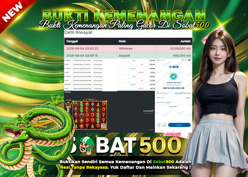 BUKTI JACKPOT SLOT  Gates of Olympus Super Scatter TERPERCAYA DI INDONESIA TGL 04-08-2026