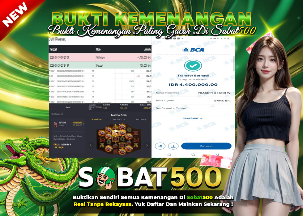 BUKTI JACKPOT SLOT Wild BOUNTY SHOWDOWN TERPERCAYA DI INDONESIA TGL 30-08-2026