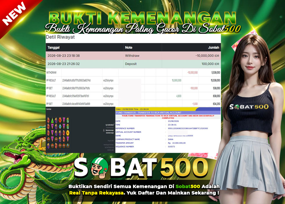 BUKTI JACKPOT SLOT GATES OF OlYMPUS 1000 TERPERCAYA DI INDONESIA TGL 24-08-2026