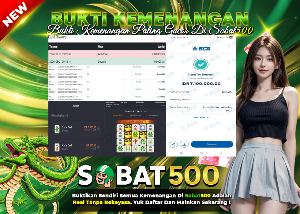 BUKTI JACKPOT SLOT MAHJONG WAYS 2 TERPERCAYA DI INDONESIA TGL 21-08-2026