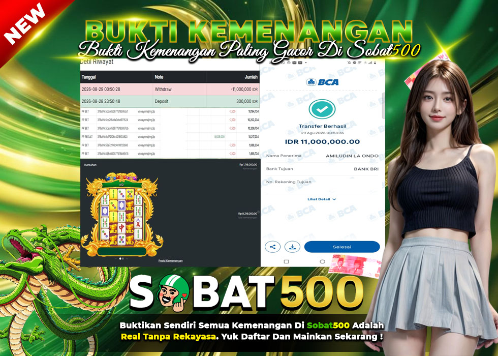 BUKTI JACKPOT SLOT MAHJONG WINS TRIPLE POT TERPERCAYA DI INDONESIA TGL 29-08-2026