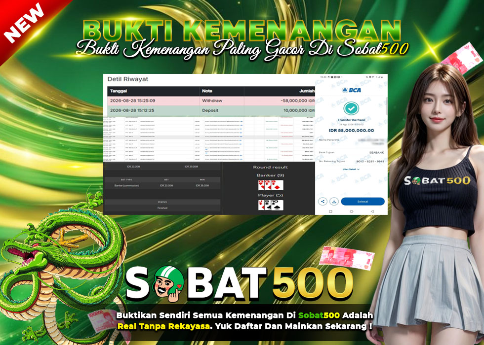BUKTI JACKPOT Live Casino Baccarat DI INDONESIA TGL 28-08-2026