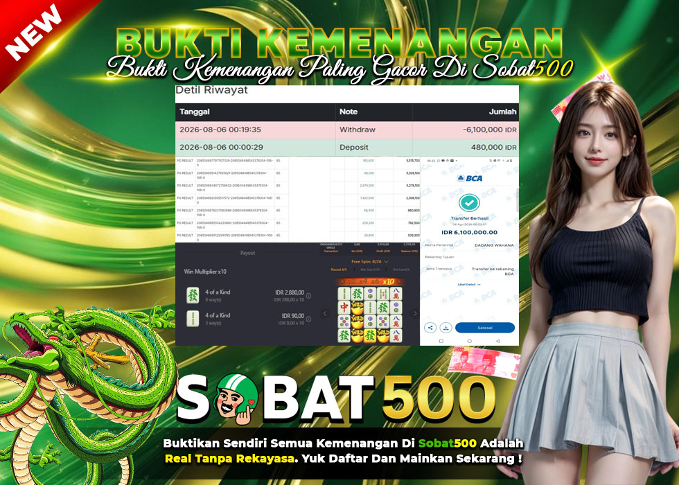 BUKTI JACKPOT SLOT MAHJONG WAYS 2 TERPERCAYA DI INDONESIA TGL 06-08-2026