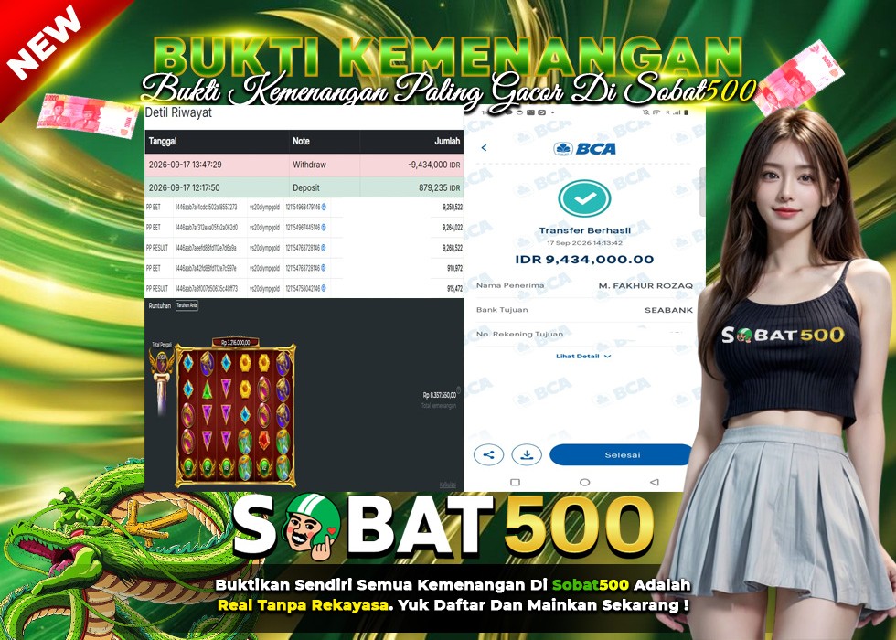 BUKTI JACKPOT SLOT GATES OF OLYMPUS SUPER SCATTER DI INDONESIA TGL 17-09-2026