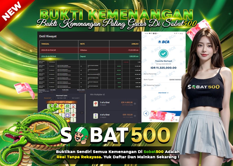 BUKTI JACKPOT SLOT MAHJONG WAYS 1 TERPERCAYA DI INDONESIA TGL 04-09-2026